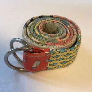 Vineyard Vines patchwork belt (Size Large)